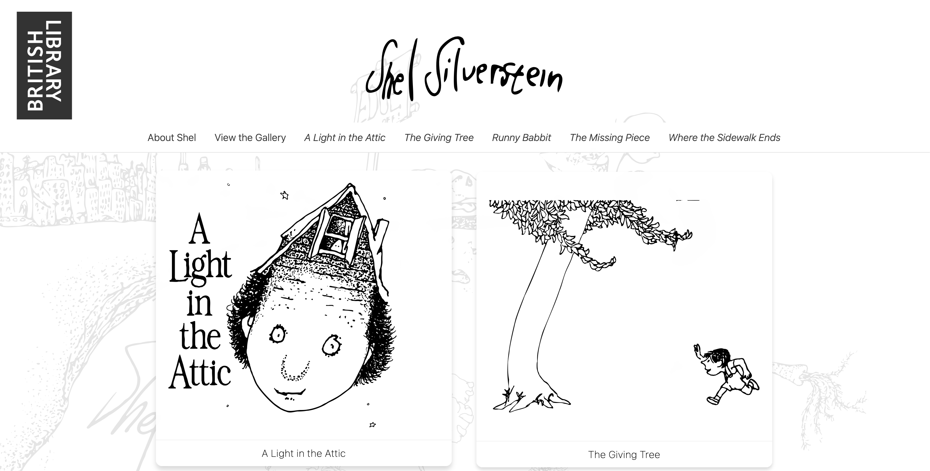 Shel Silverstein Website